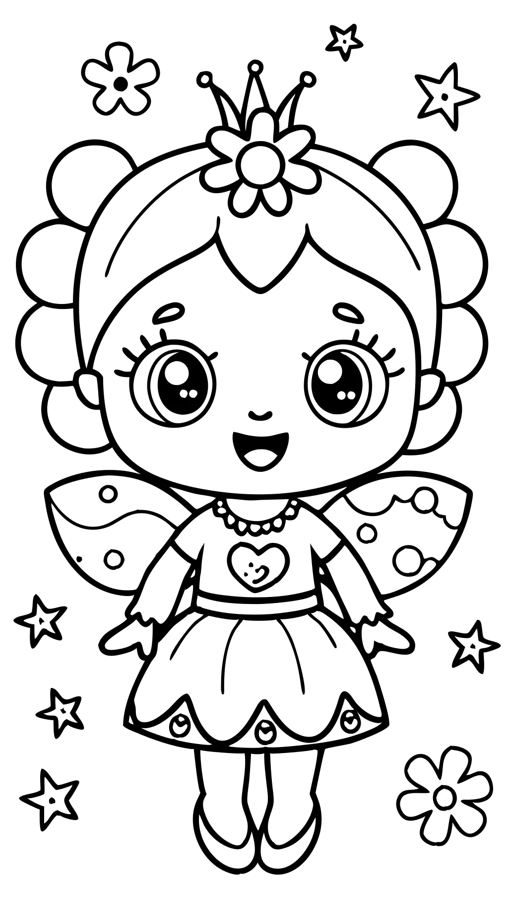 cute girly coloring pages